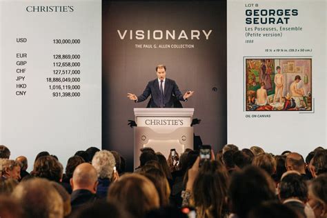 Paul G. Allen’s Art at Christie’s Tops $1.5 Billion, Cracking Records.